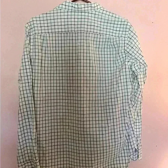 American Eagle Long Sleeve Button down Plaid Dress Shirt - Picture 1 of 3